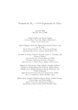 Proposal for KL &rarr; &pi;0&nu;&nu; Experiment at J-Parc