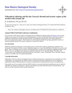 Lithospheric thinning and the Late Cenozoic thermal and tectonic