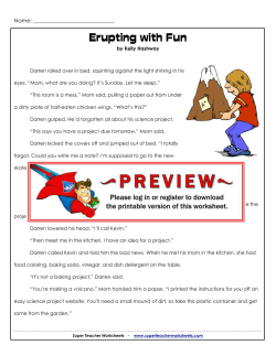 Erupting with Fun - superteacherworksheets.com