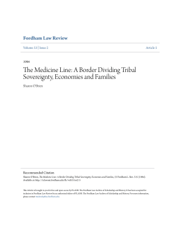 The Medicine Line - FLASH: The Fordham Law Archive of