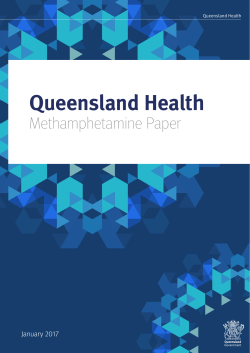 Queensland Health - Methamphetamine Paper