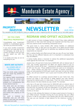 NEWSLETTER - Mandurah Estate Agency