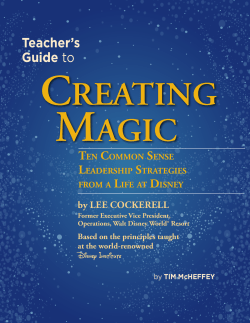 Creating Magic Teachers Guide