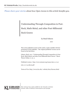 Understanding Through-Composition in Post