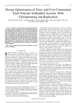 Design Optimization of Time- and Cost-Constrained Fault
