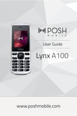 Lynx A100 - Posh Mobile
