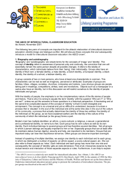 The ABCD of classroom education