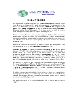 company profile - ACR Systems Inc.