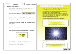 G485 5.5.2 Universe Evolution