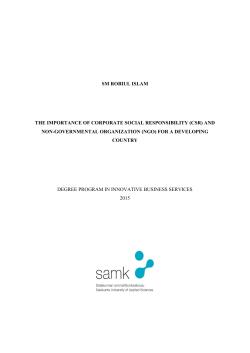 sm robiul islam the importance of corporate social responsibility (csr)