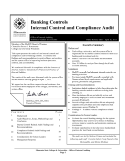 Banking Controls Internal Control and Compliance Audit