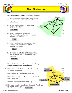 Map Distances - Time4Learning