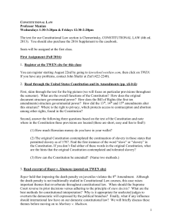 constitutional law