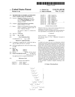 Method for clustering automation and classification techniques