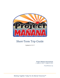 Short-Term Trip Guide