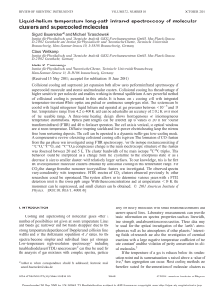 Liquid-helium temperature long-path infrared