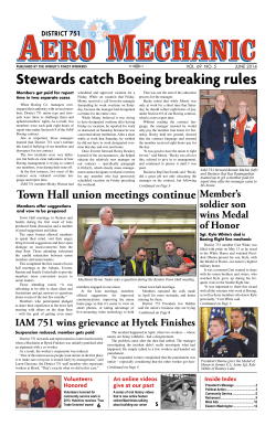 June - IAM District 751