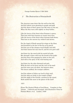 2 The Destruction of Sennacherib