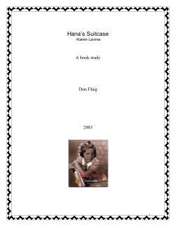 Hana&trade;s Suitcase - Hana`s Suitcase