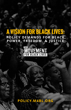 POLICY.M4BL.ORG - The Movement for Black Lives