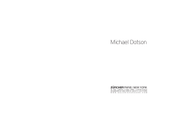 Michael Dotson - Galerie Zurcher
