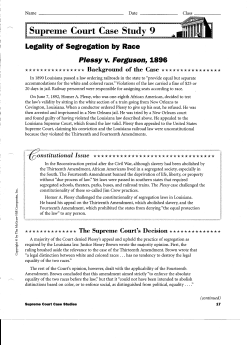 Supreme Court Case Study 9