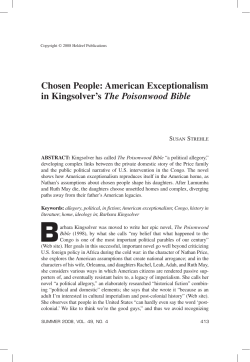 Chosen People - College of Southern Idaho