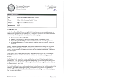 and financing of capital projects. It consists of the following steps