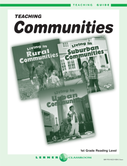 Communities (First Step Nonfiction) - Series