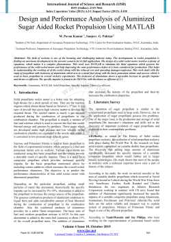 Design and Performance Analysis of Aluminized Sugar Aided