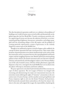 Origins - University of California Press