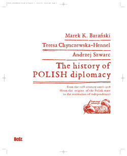 The history of POLISH diplomacy
