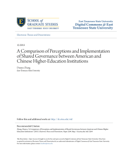 A Comparison of Perceptions and Implementation of Shared