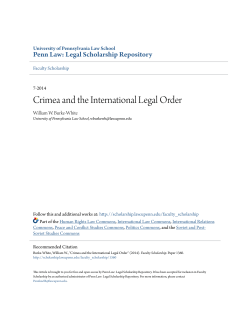 Public International Law reading