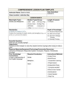 comprehensive lesson plan template