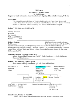 Dickson - Limerick.ie