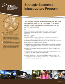 Strategic Economic Infrastructure Program