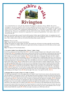 Rivington - Lancashire Walks