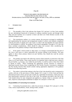 General 1.1 The preamble of this Code indicates that