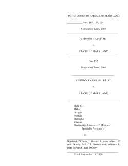 122/05 - Maryland Courts