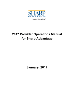 - Sharp Health Plan