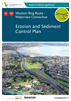 Erosion and Sediment Control Master Final Report