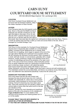 Carn Euny - Cornish Ancient Sites Protection Network