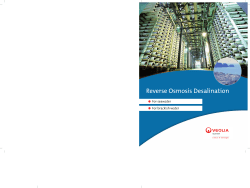 Reverse Osmosis Desalination