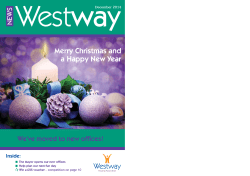 Westnews Dec 2014_WestNews - Westway Housing Association