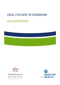 healthcare in denmark an overview