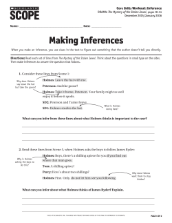 Making Inferences