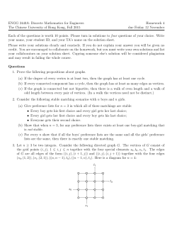 ENGG 2440A: Discrete Mathematics for Engineers Homework 4 The