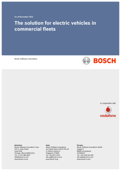 The solution for electric vehicles in commercial fleets