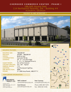 188,000 Square Feet 114 Northpoint Parkway, SW